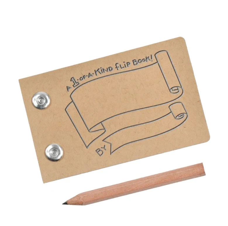 Draw-Your-Own Flip Book by YELLOW PENCIL STUDIO INC.