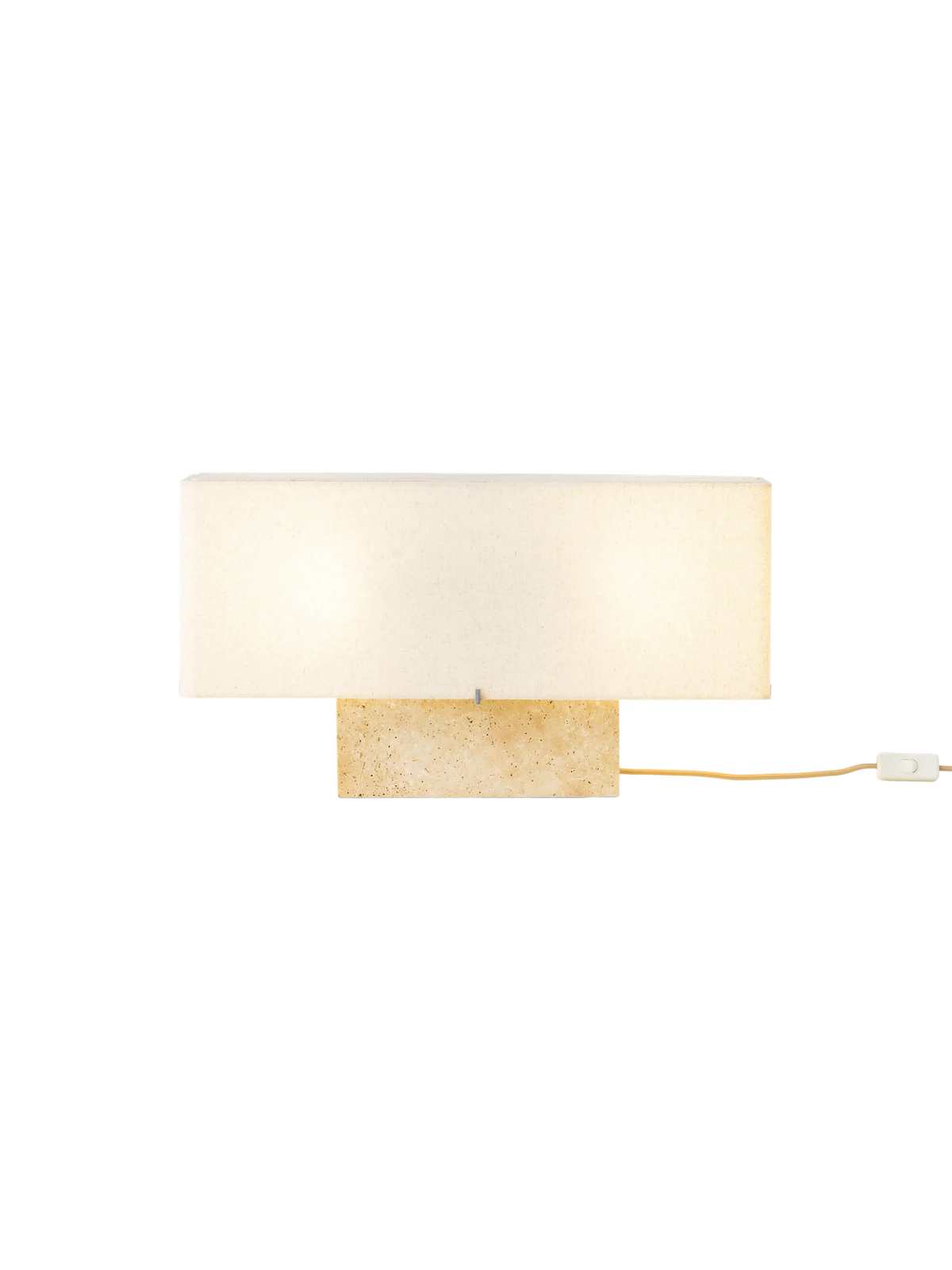 Nonna Table Lamp, Travertine by Kroyer-Saetter-Lassen.