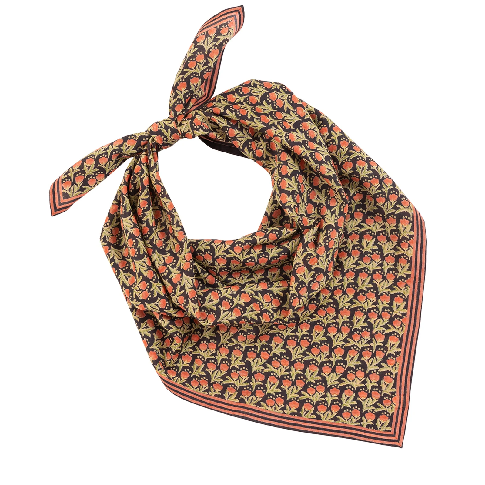Buttercup Square Scarf | Black by Block Shop.