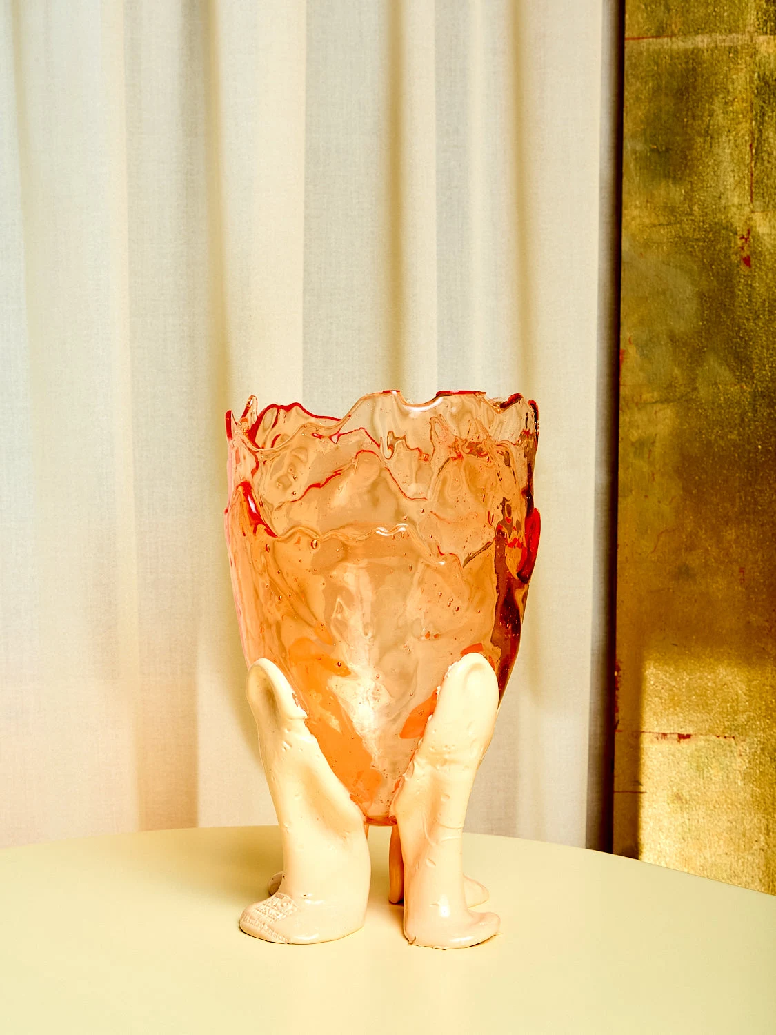 Clear Vessel by Fish Design by Gaetano Pesce.