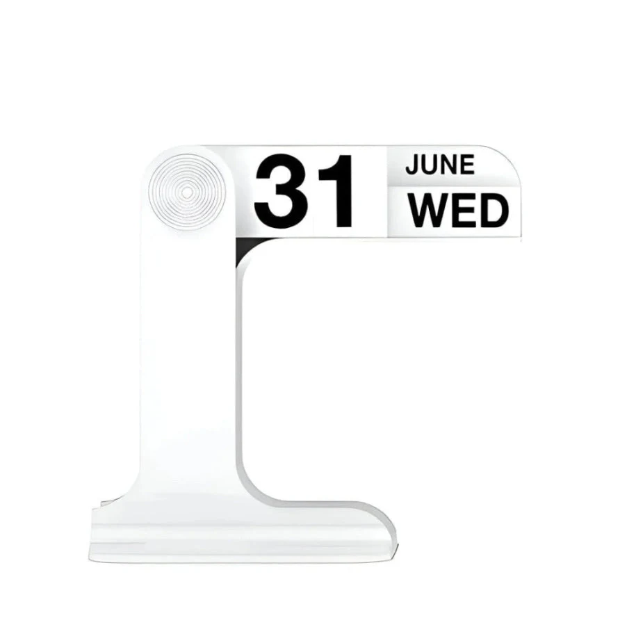 Enzo Mari Timor Calendar - White by Enzo Mari.