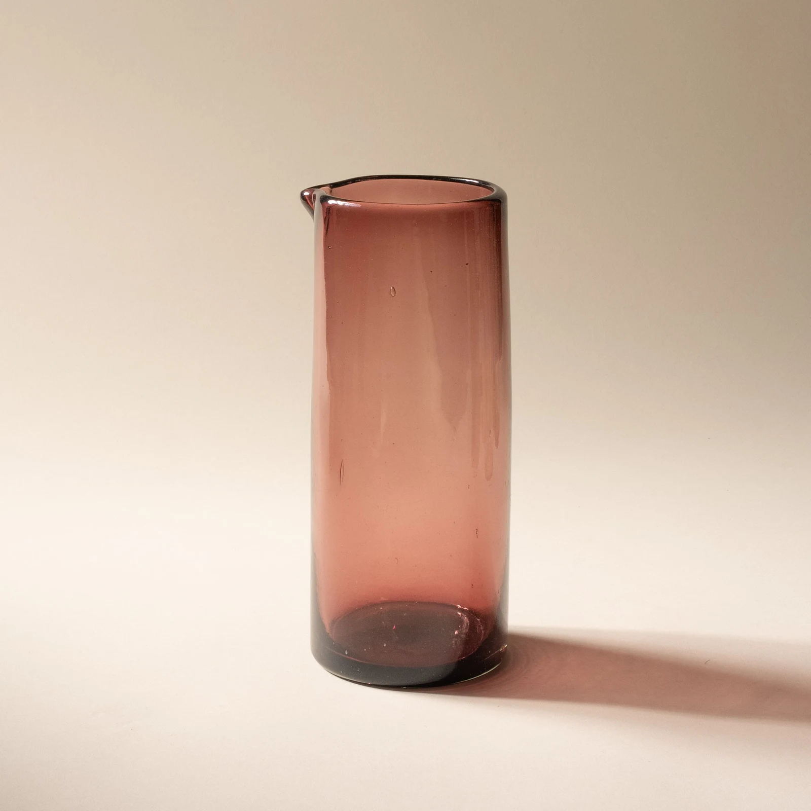 Handblown Glass Pitcher by CENTRAL DE VIDRIO SOPLADO DE JALISCO S.A. DE C.V..