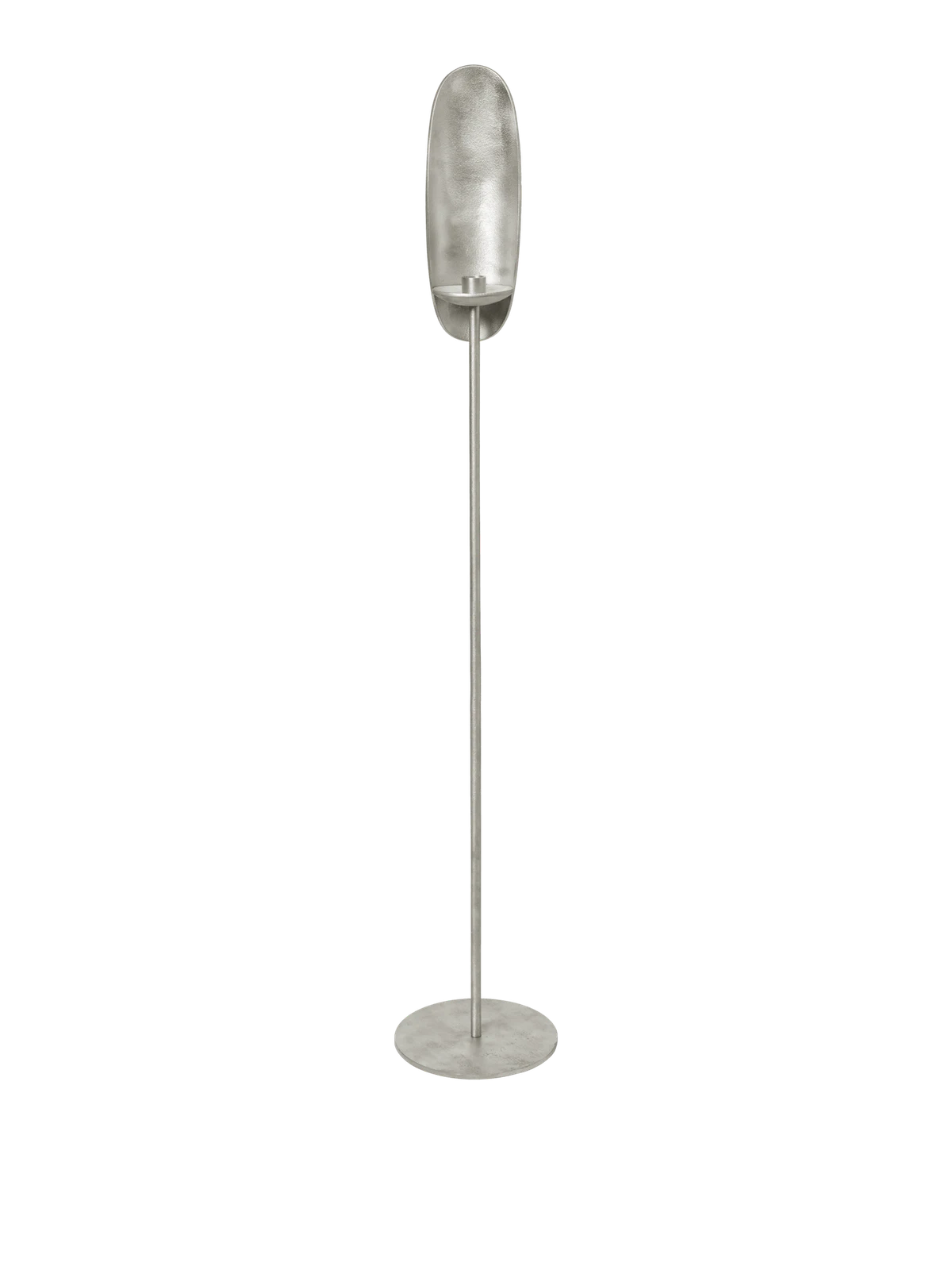 Agapé Floor Candle Holder - Aluminium by Ferm Living - US.