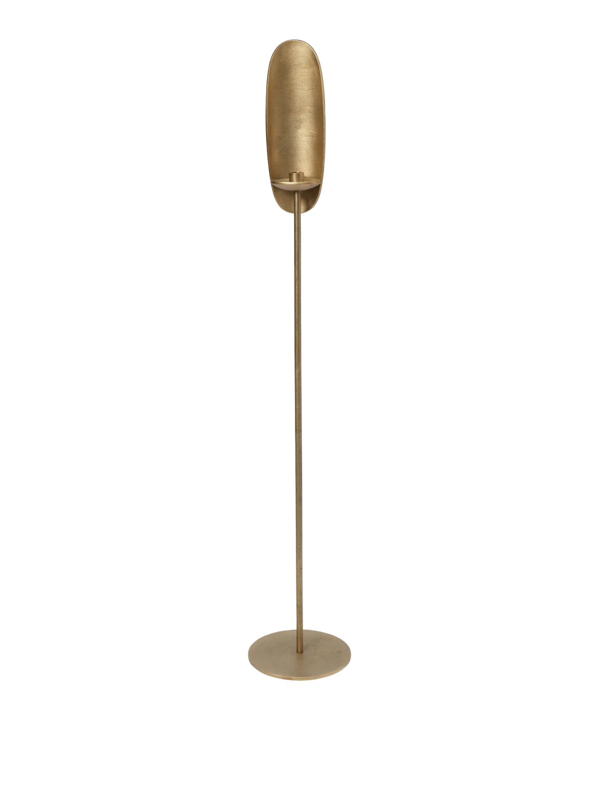 Agapé Floor Candle Holder - Brass Finish by Ferm Living - US.