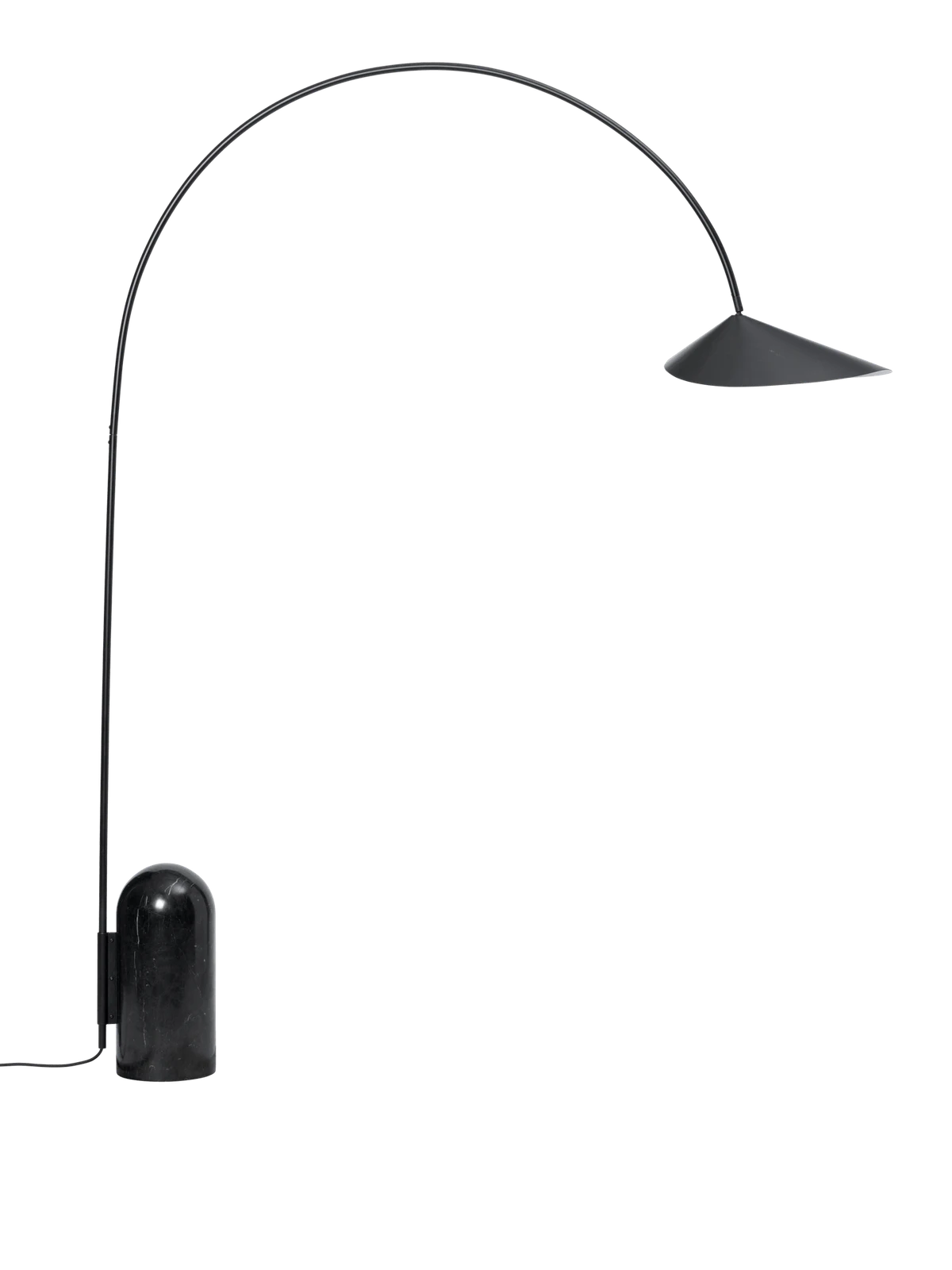 Arum Arched Floor Lamp - Black - UL by Ferm Living - US.