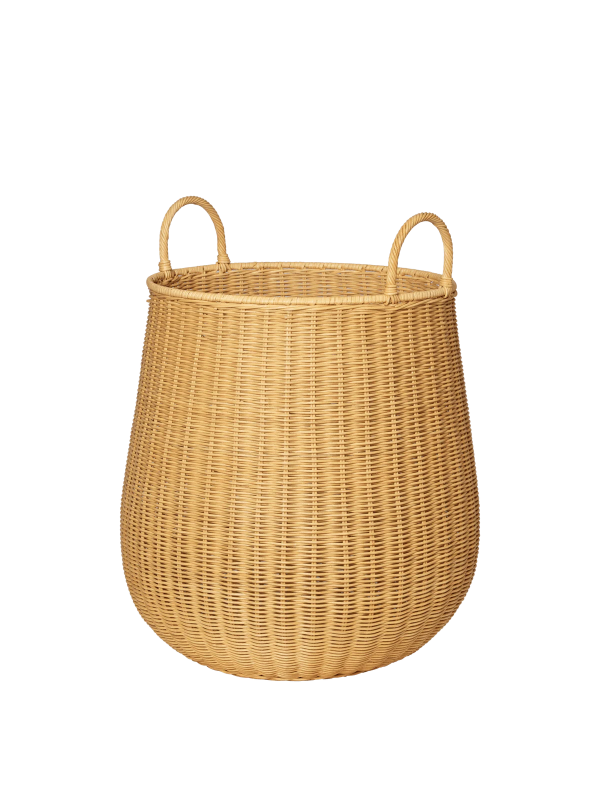Braided Laundry Basket - Medium - Natural by Ferm Living - US.