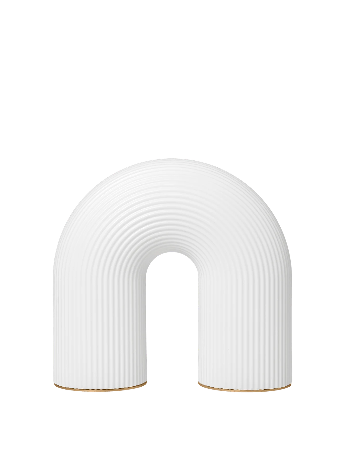 Vuelta Outdoor Portable Lamp - White by Ferm Living - US.