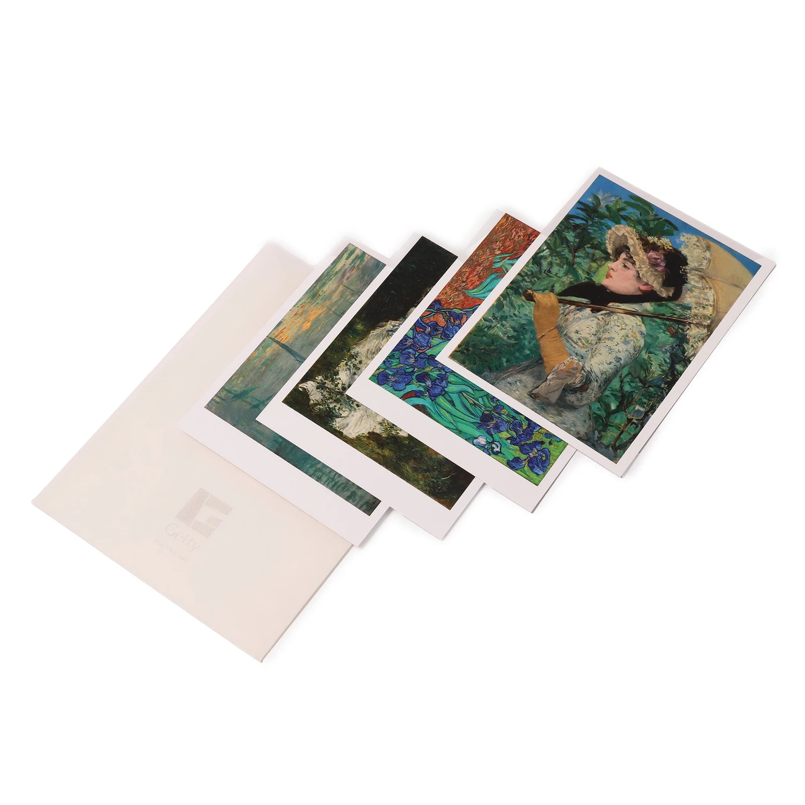 5 Postcard Set by GETTY TRUST PUBLICATIONS.
