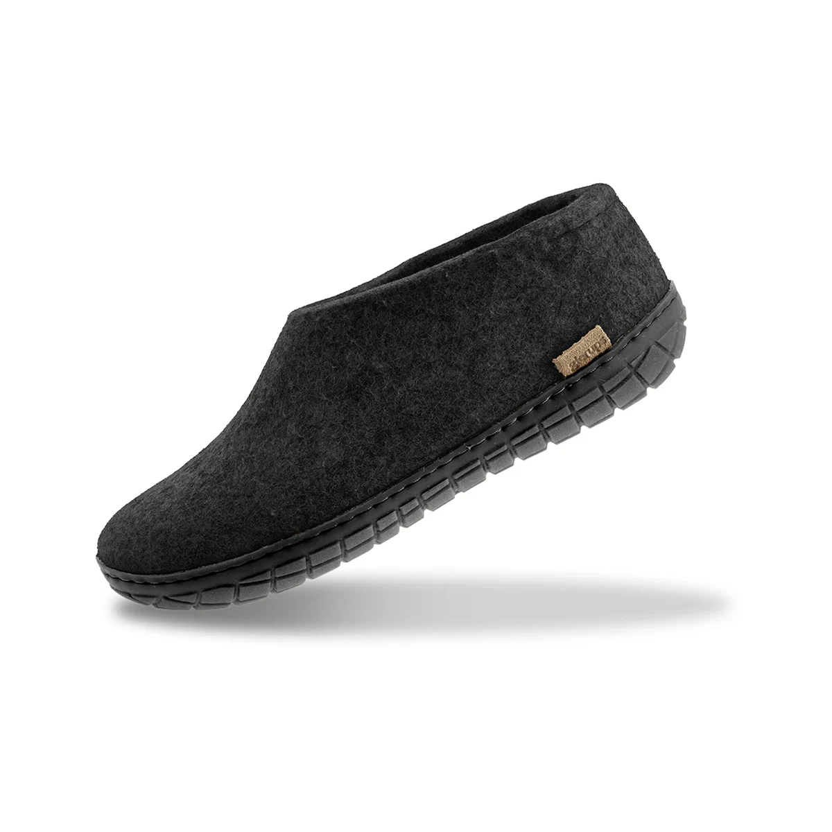 Shoe with Natural Rubber Sole by Glerups.
