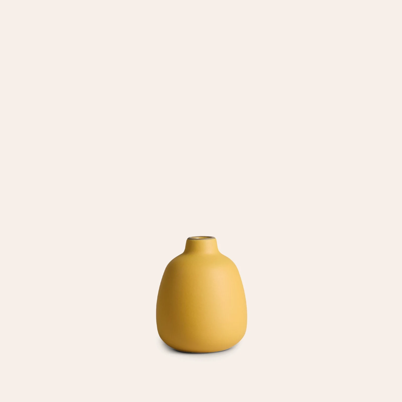 Bud Vase in Sunflower by Heath Ceramics.