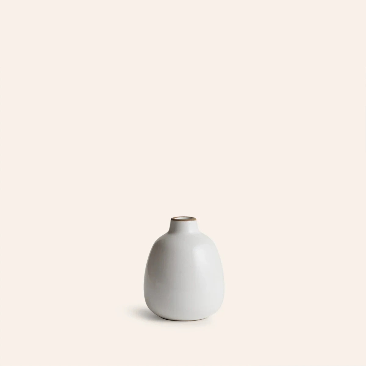 Bud Vase, Opaque White by Heath Ceramics · Edith Heath.