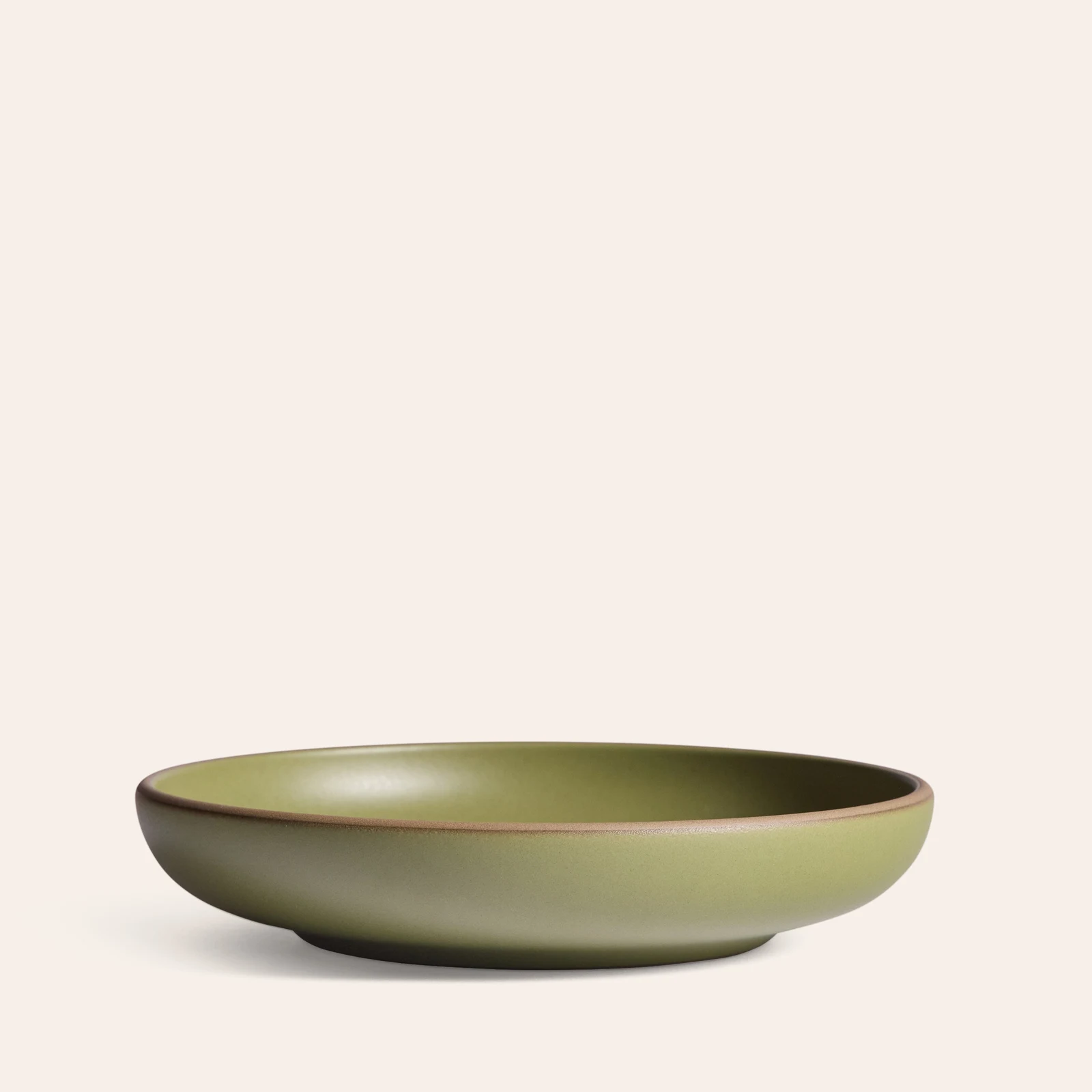 Coupe Dinner Bowl In Pesto by Heath Ceramics.