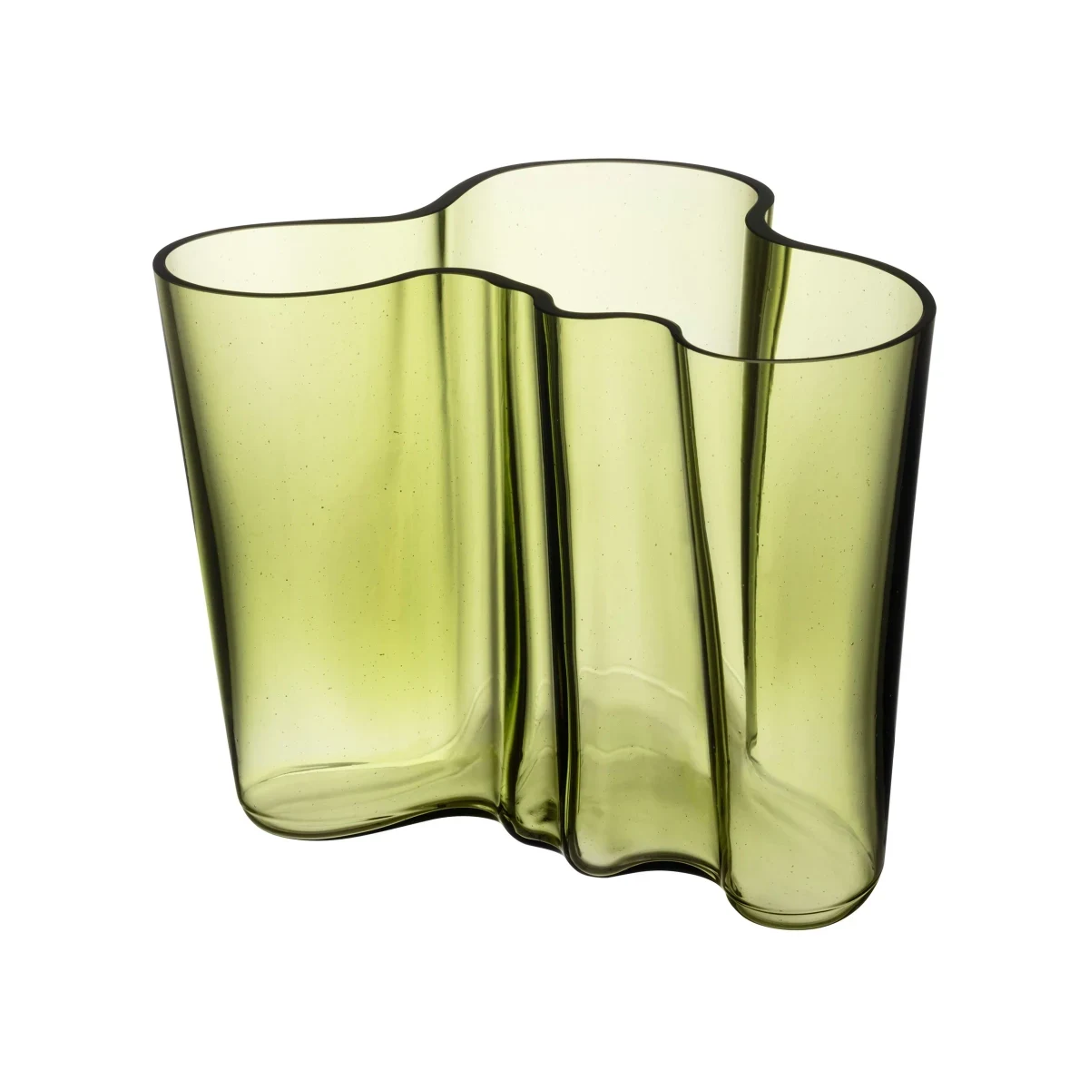 Alvar Aalto Collection Vase 160 mm, Finnish Sand by Iittala.