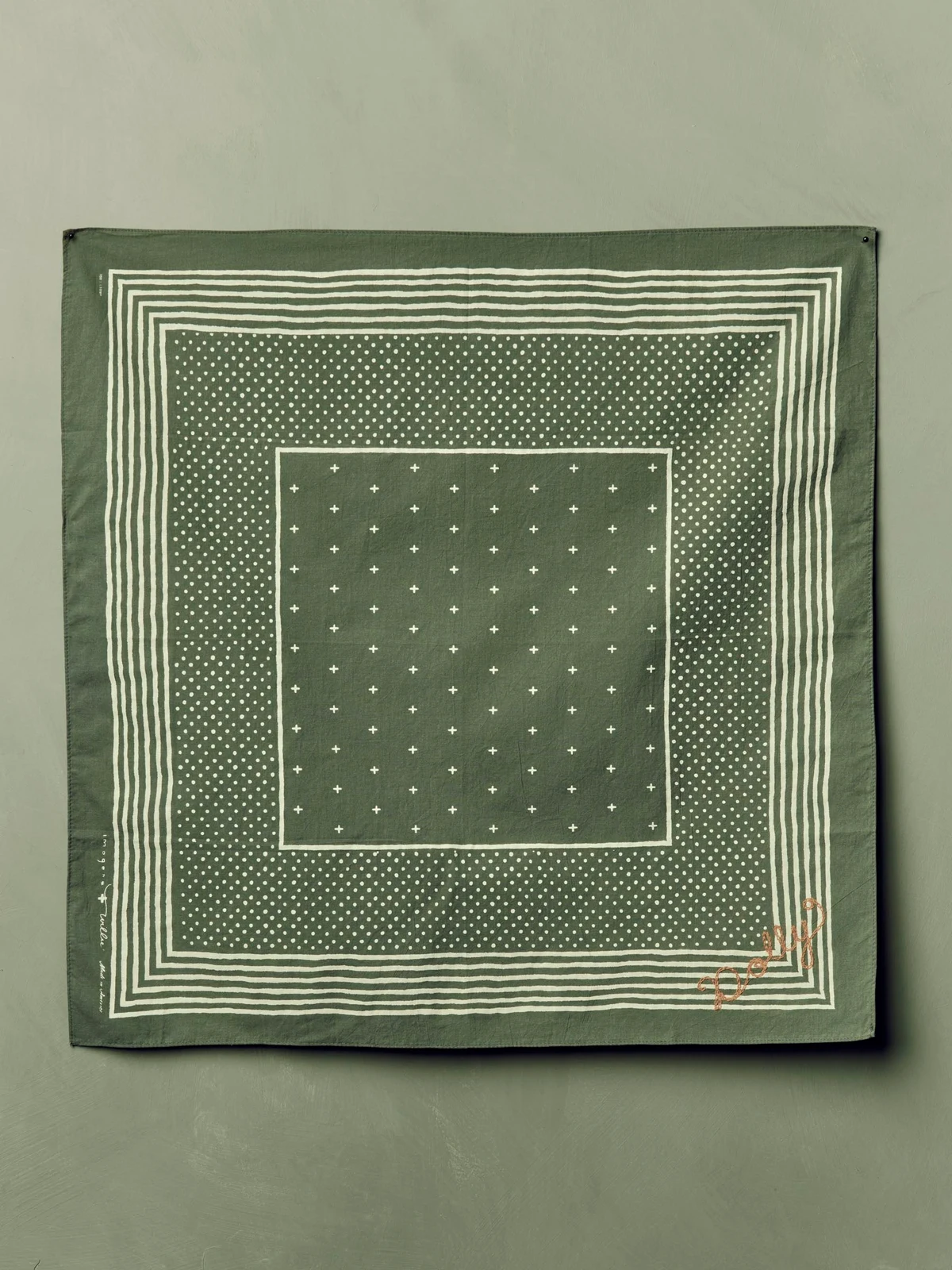 i+w vintage olive bandana v2 by i+w accessories.