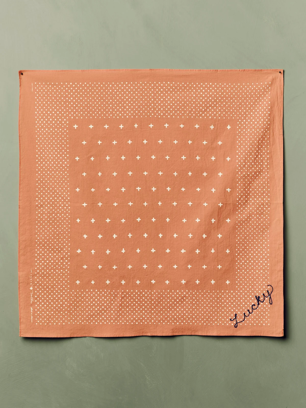 i+w vintage orange bandana by i+w accessories.