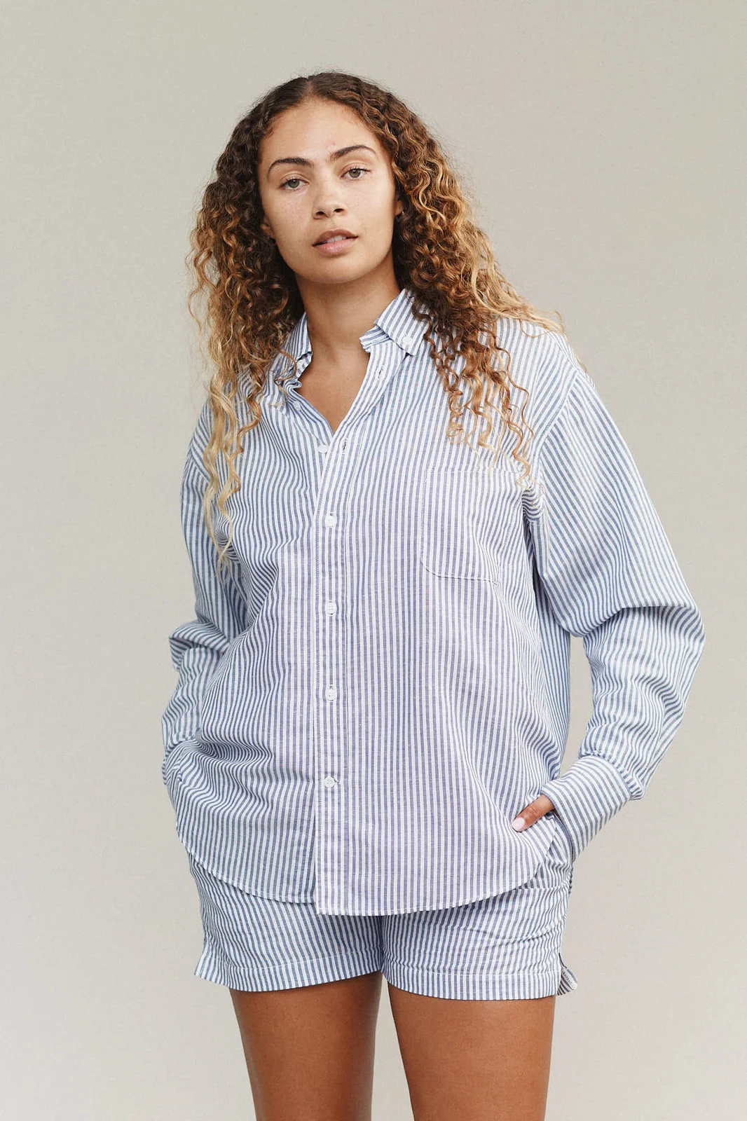 Catalina Button Down Shirt - Yarn Dyed by Jungmaven Women.