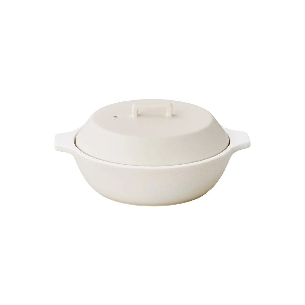 KAKOMI ceramic pot 1.2L by KAKOMI.