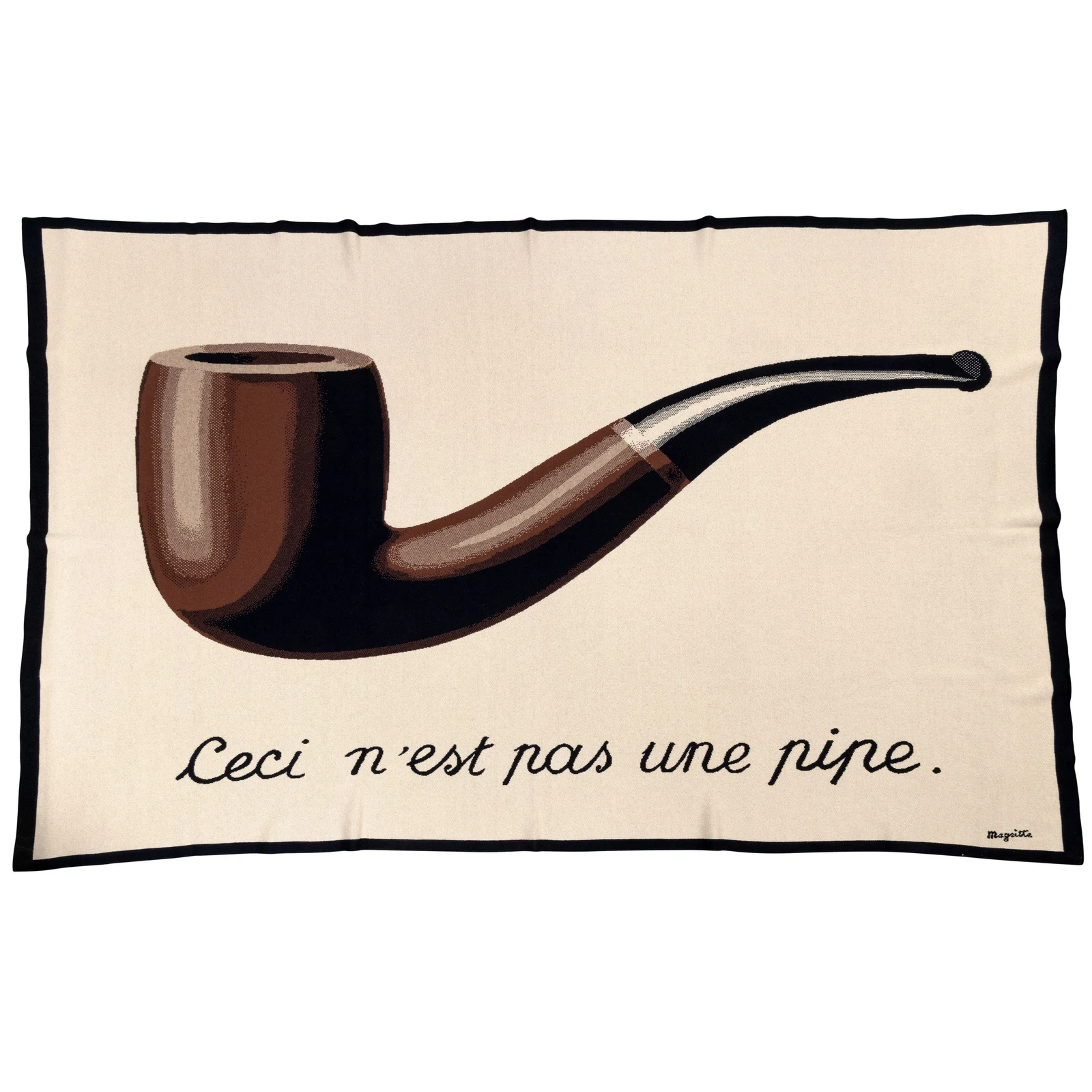 Magritte Blanket by Sotheby's by LACMA Store.