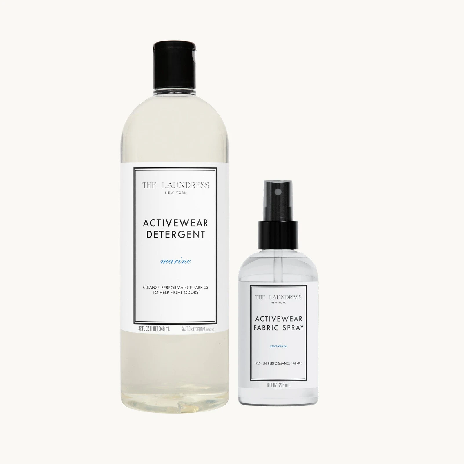 Activewear Laundry Detergent & Fabric Spray Set by The Laundress.