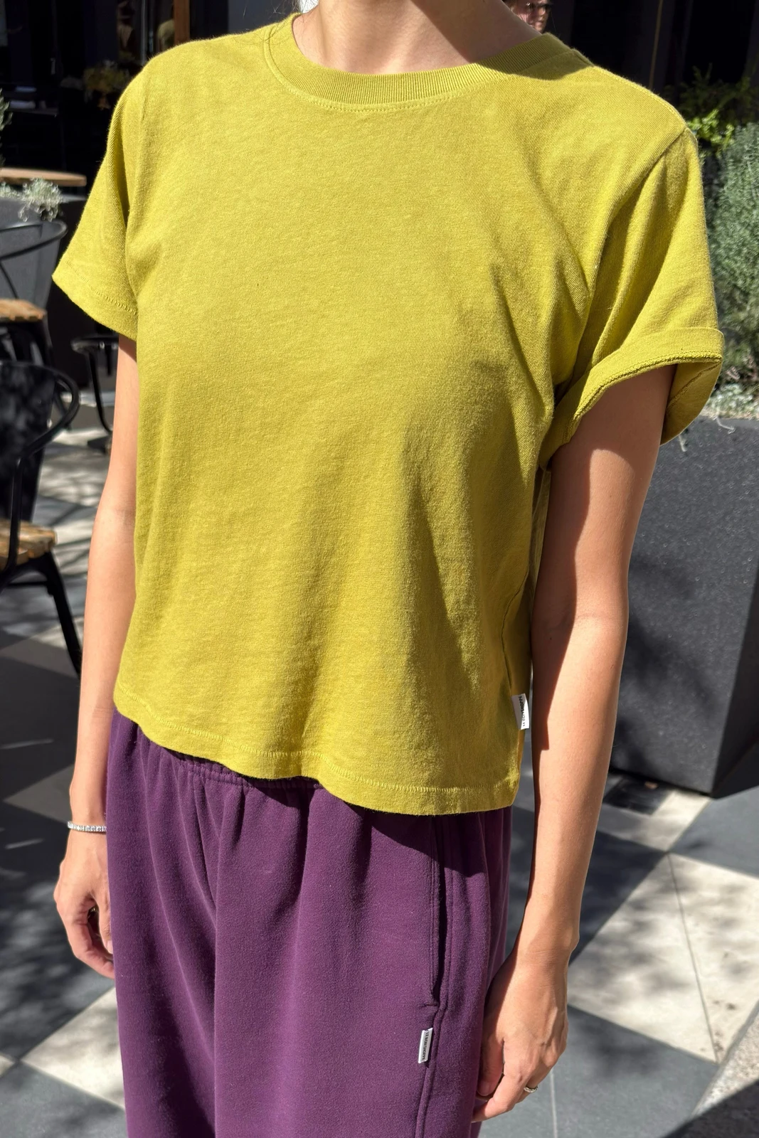 Airy Darling Tee - Golden Olive by PBK America Inc.