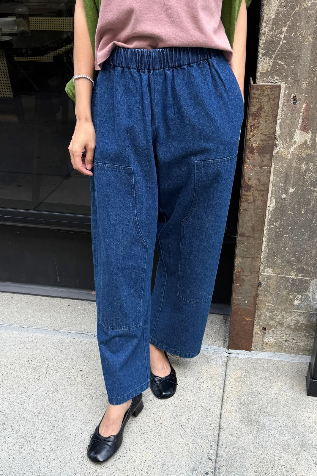 Gardener's Pants - Blue Denim by INLOOK.