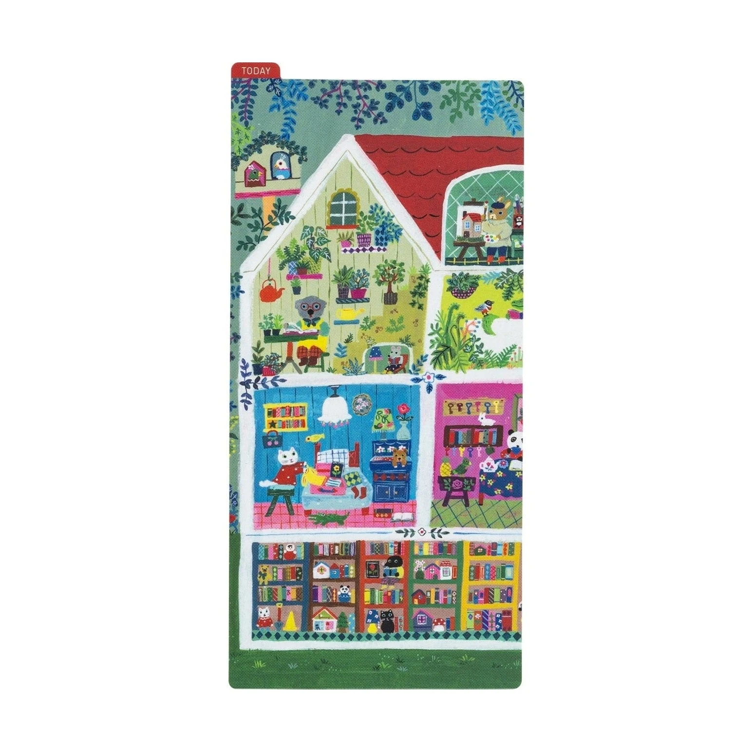 Hobonichi Techo Yumi Kitagishi: Hobonichi Pencil Board for Weeks (Animal Condo) by Hobonichi.