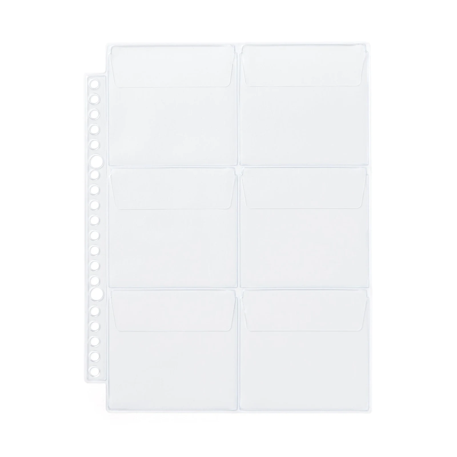 6-Pocket Refill for A5 Wide Organizer by MUJI.
