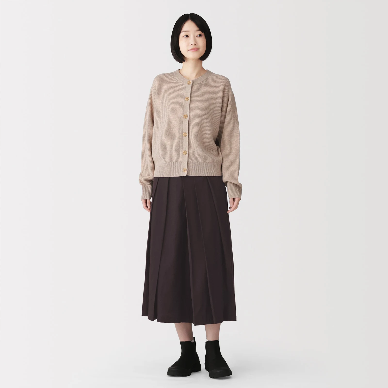 Brushed Hakama Pants by MUJI.