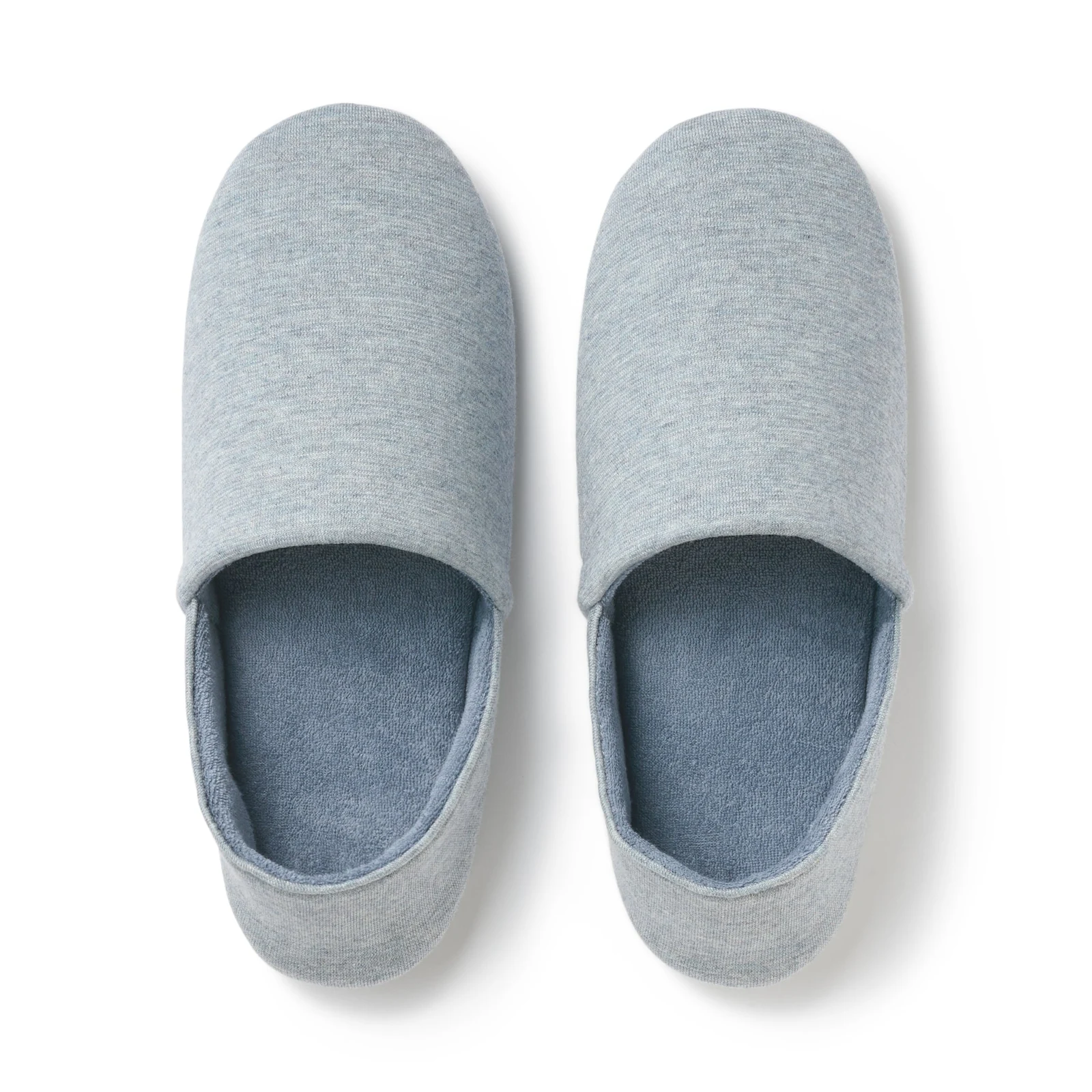 Cotton Blend Jersey Portable Room Shoes by MUJI.