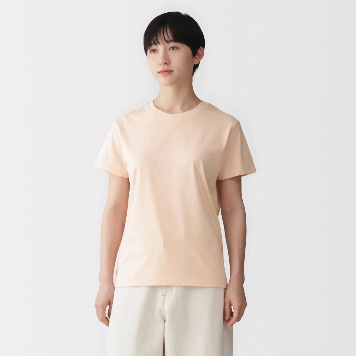 Jersey Crewneck T-Shirt by MUJI.