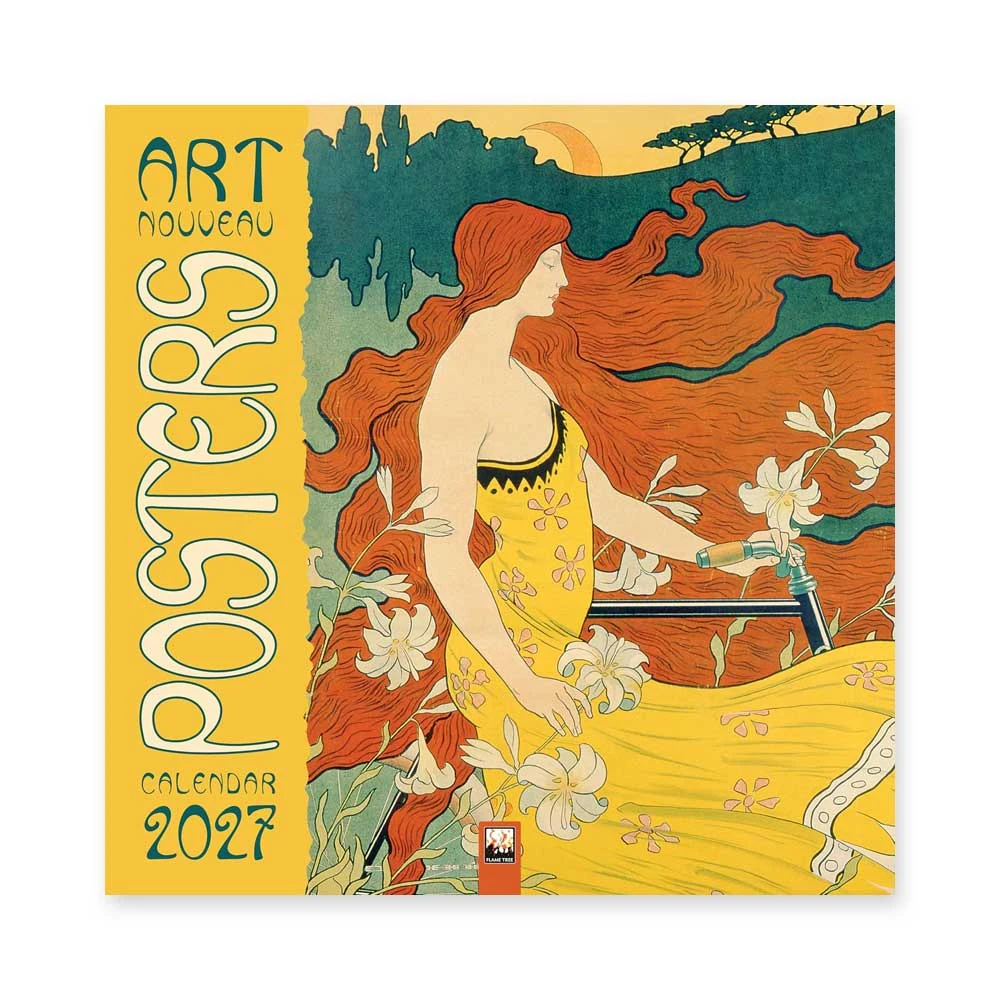 Art Nouveau Posters 2027 Wall Calendar by National Gallery of Art.
