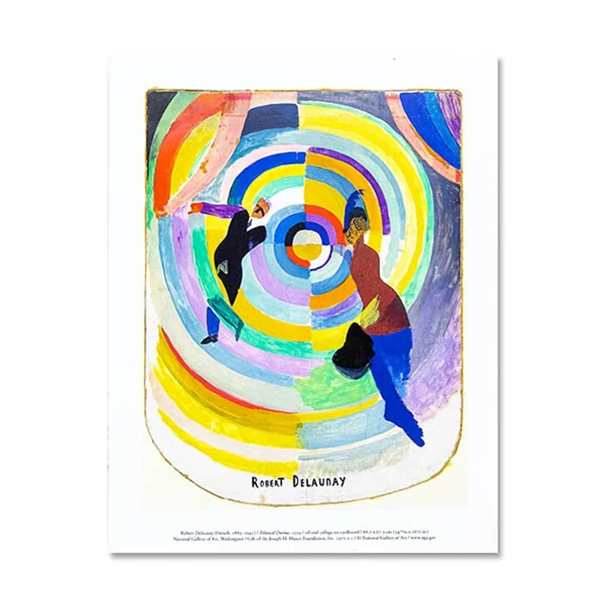 Robert Delaunay: Political Drama, 11 × 14 Print by Robert Delaunay · National Gallery of Art Shop.