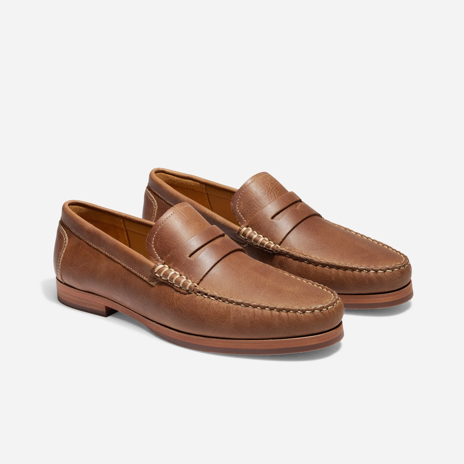 Leo Penny Loafer Tobacco by Nisolo.