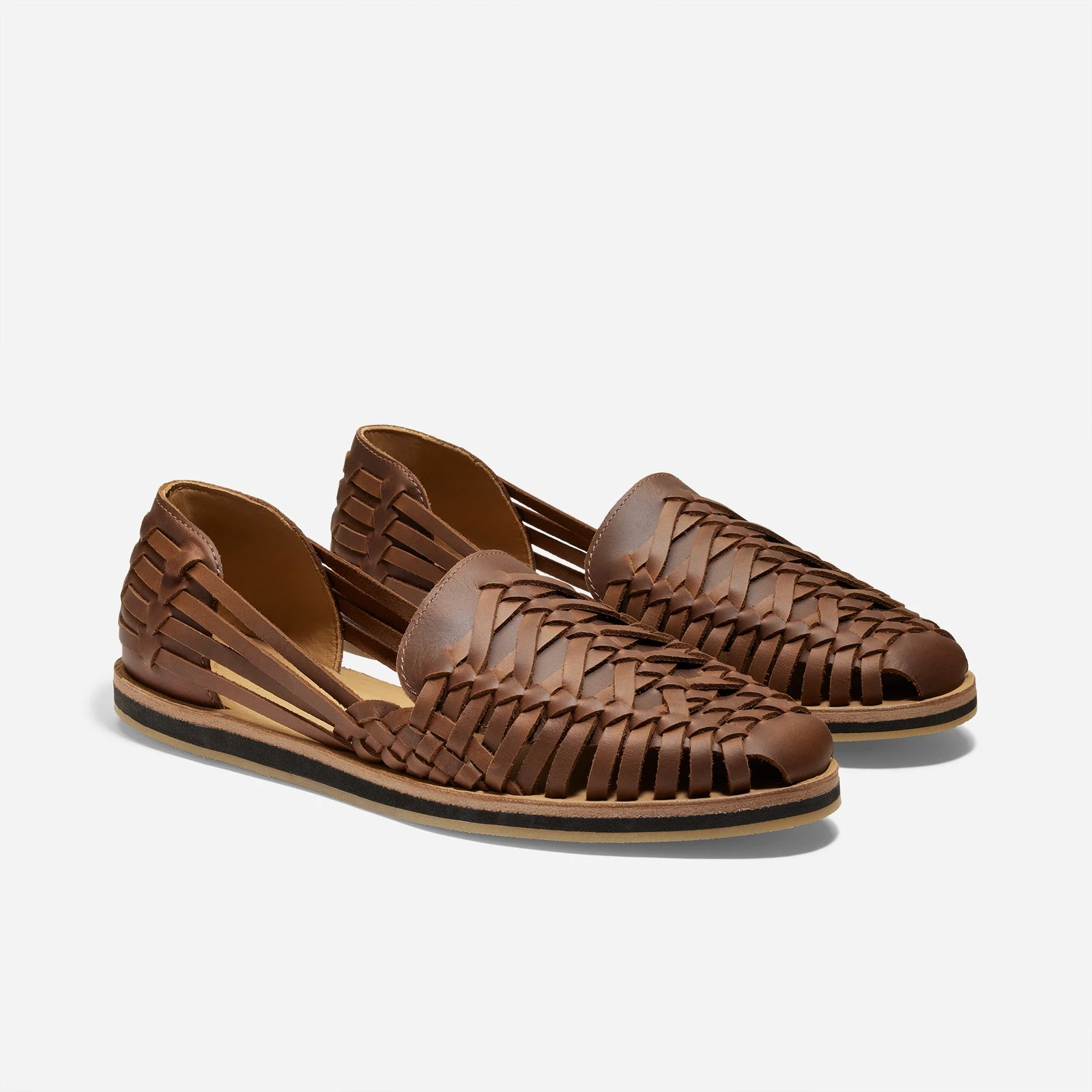 Men's Huarache Sandal 2.0 Brown by Nisolo.