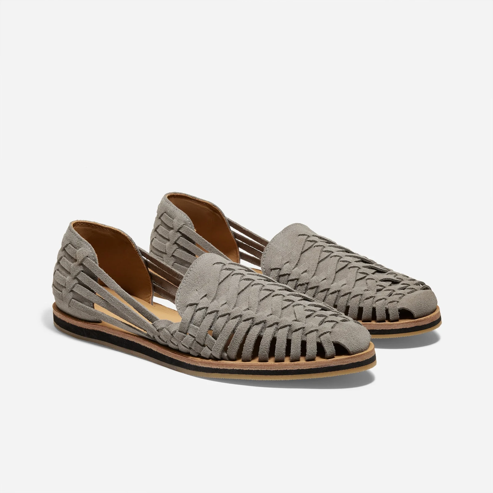 Men's Huarache Sandal 2.0 Greige by Nisolo.