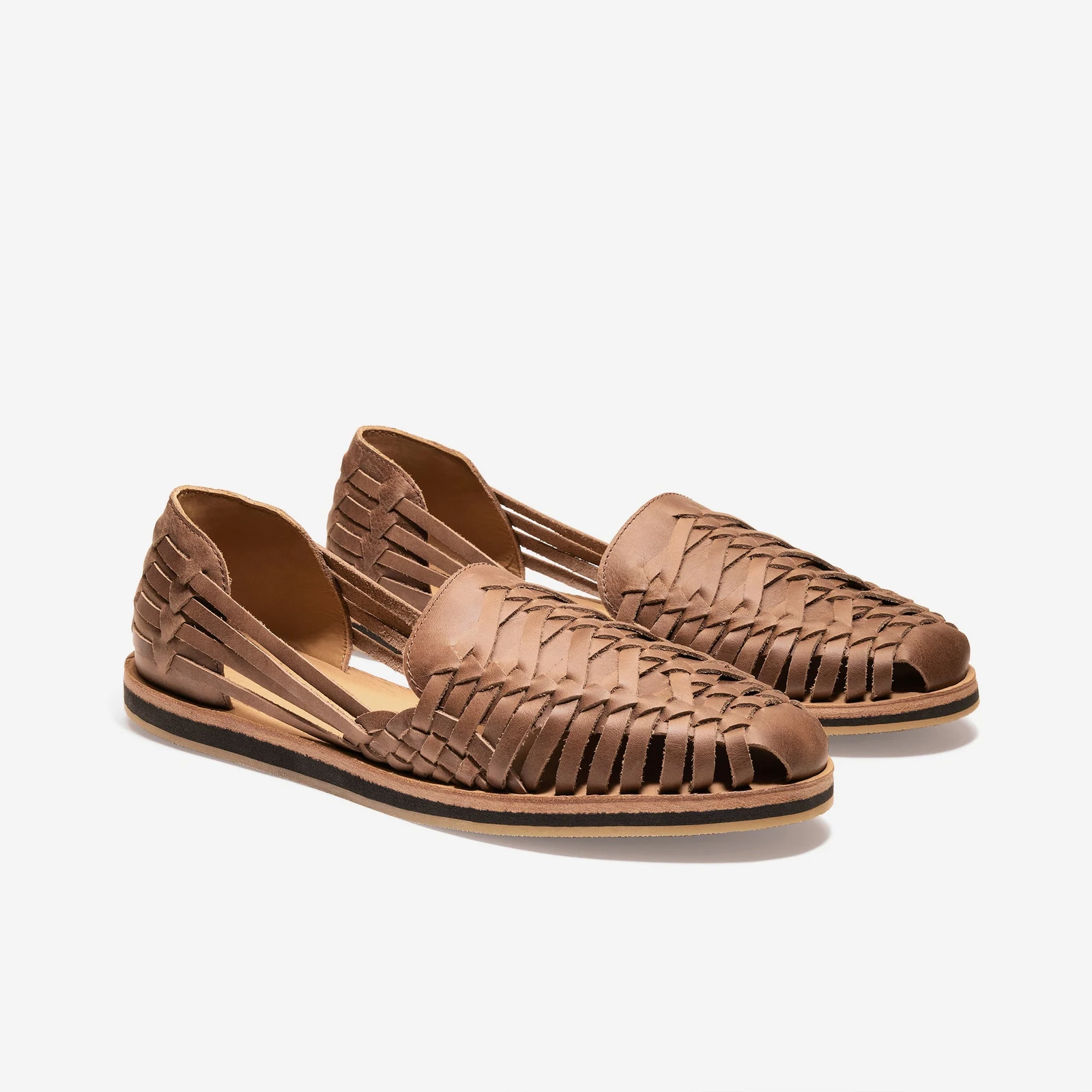 Men's Huarache Sandal 2.0 Tobacco by Nisolo.