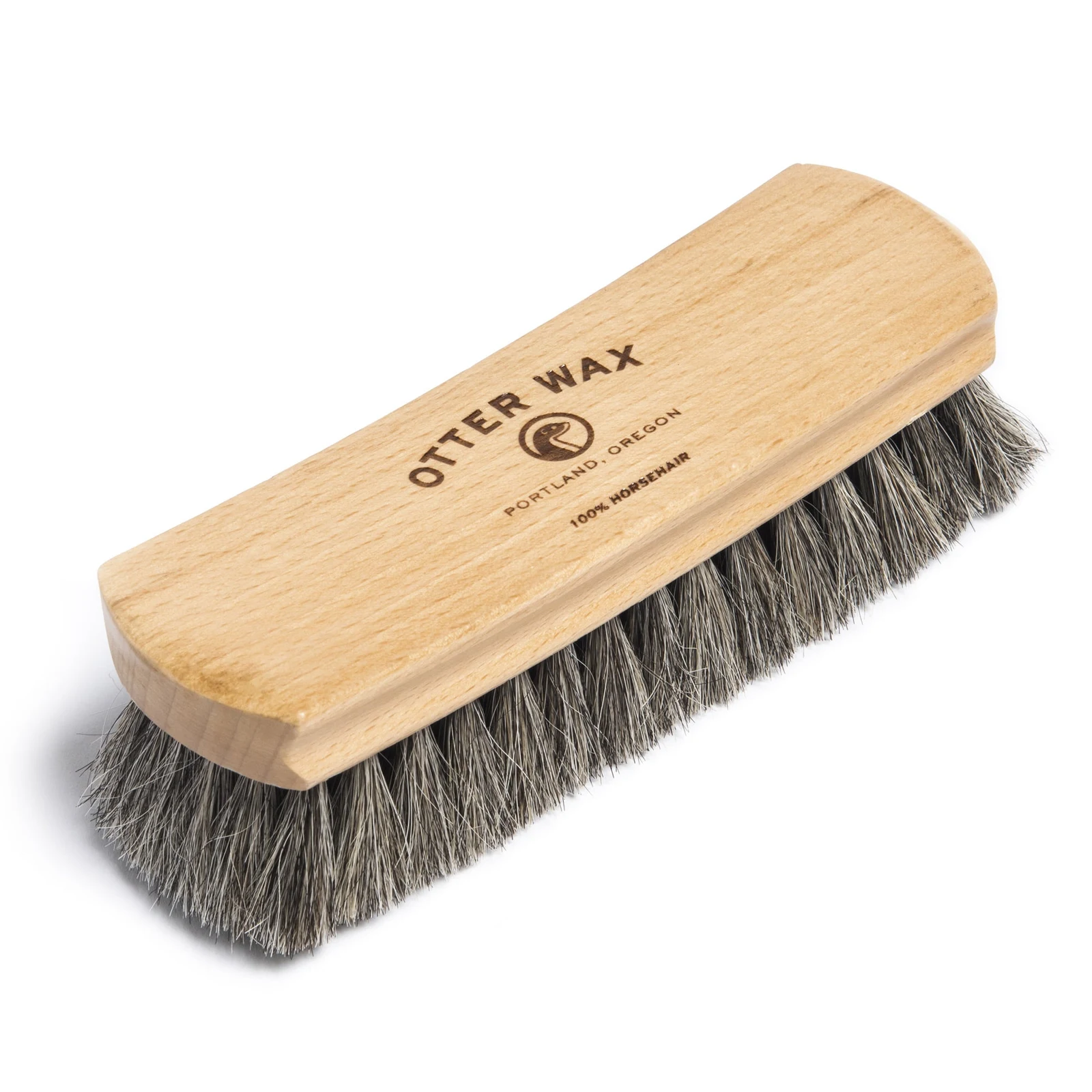 Premium Leather & Fabric Care Brush by Otter Wax.
