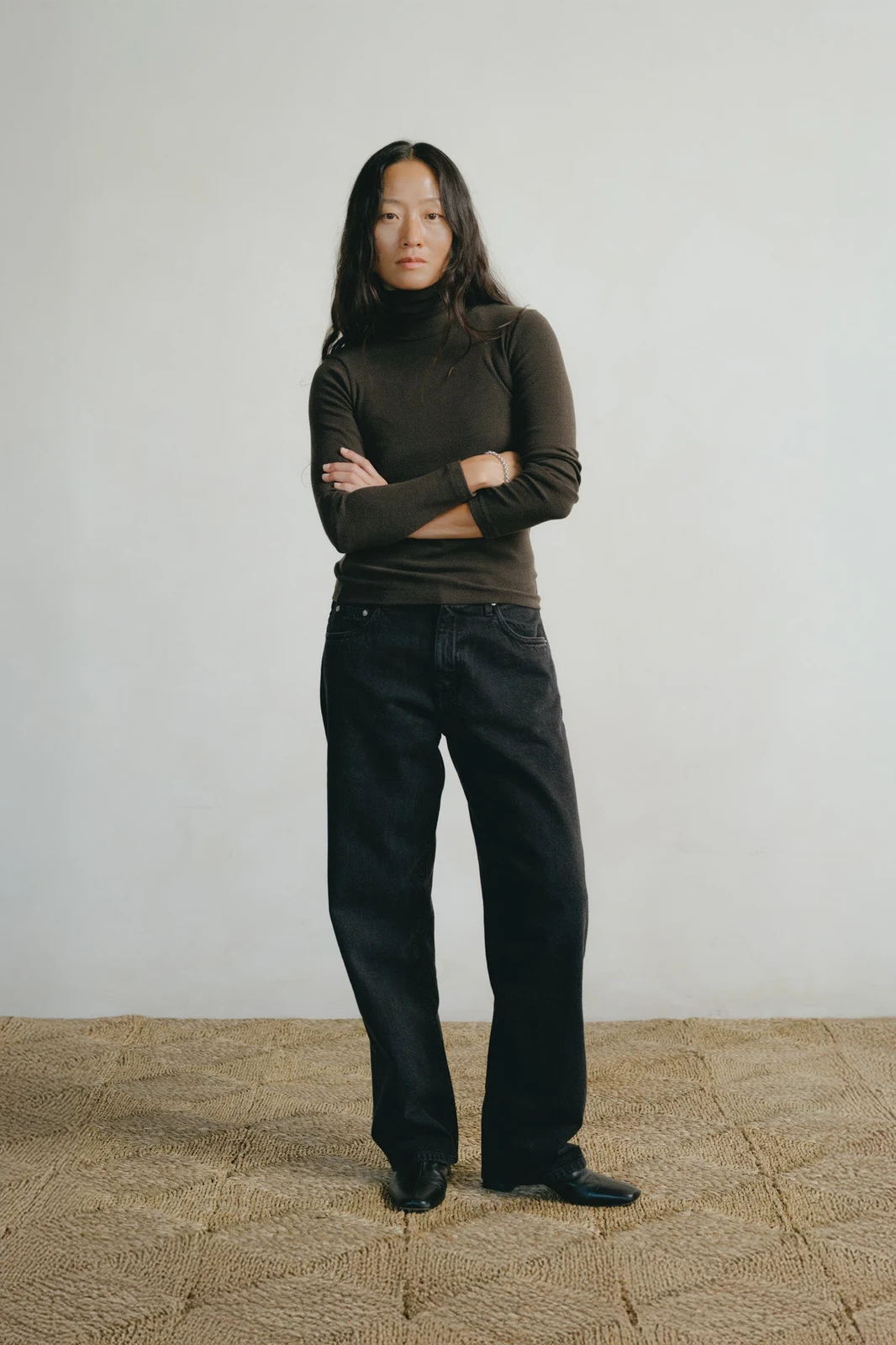 Benny Jean, Recycled Denim, Vintage Black by OZMA.
