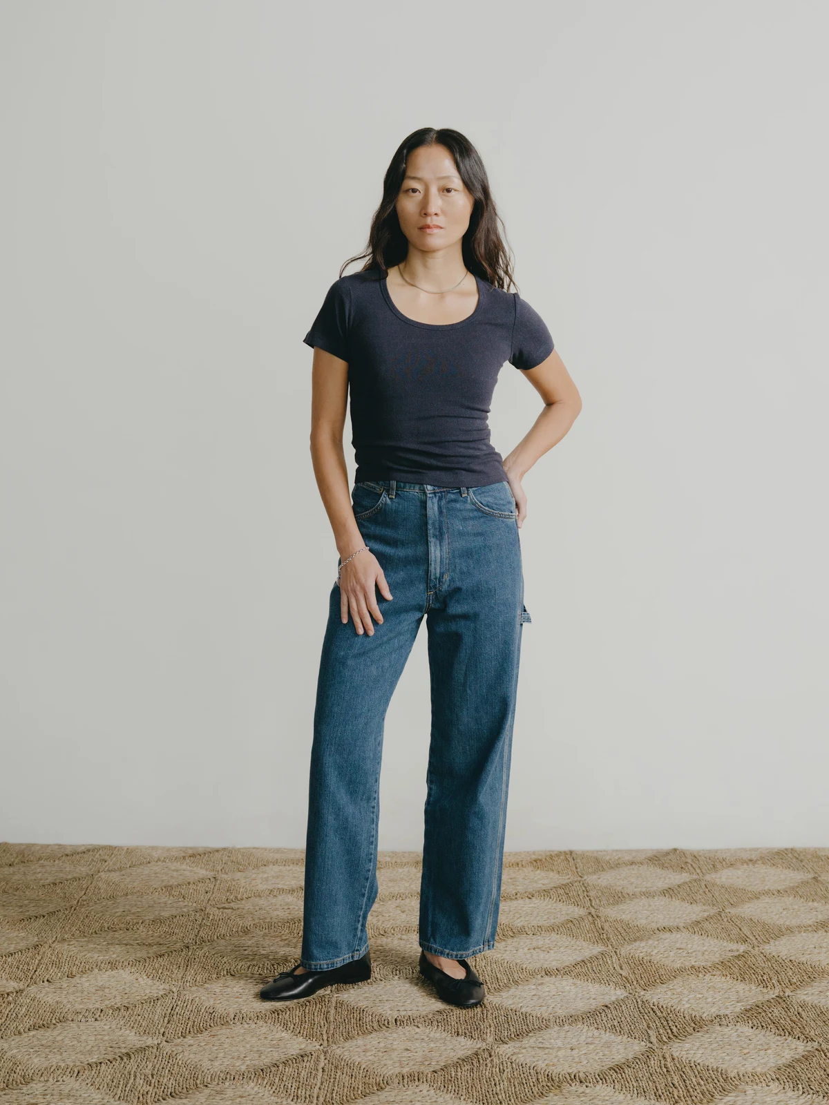 Carmen Jean, Tencel Denim, Vintage Dark by OZMA.