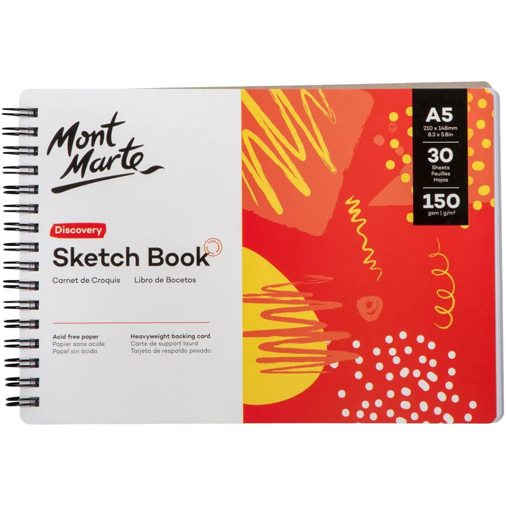 A5 Sketch Book by Mont Marte USA Inc..