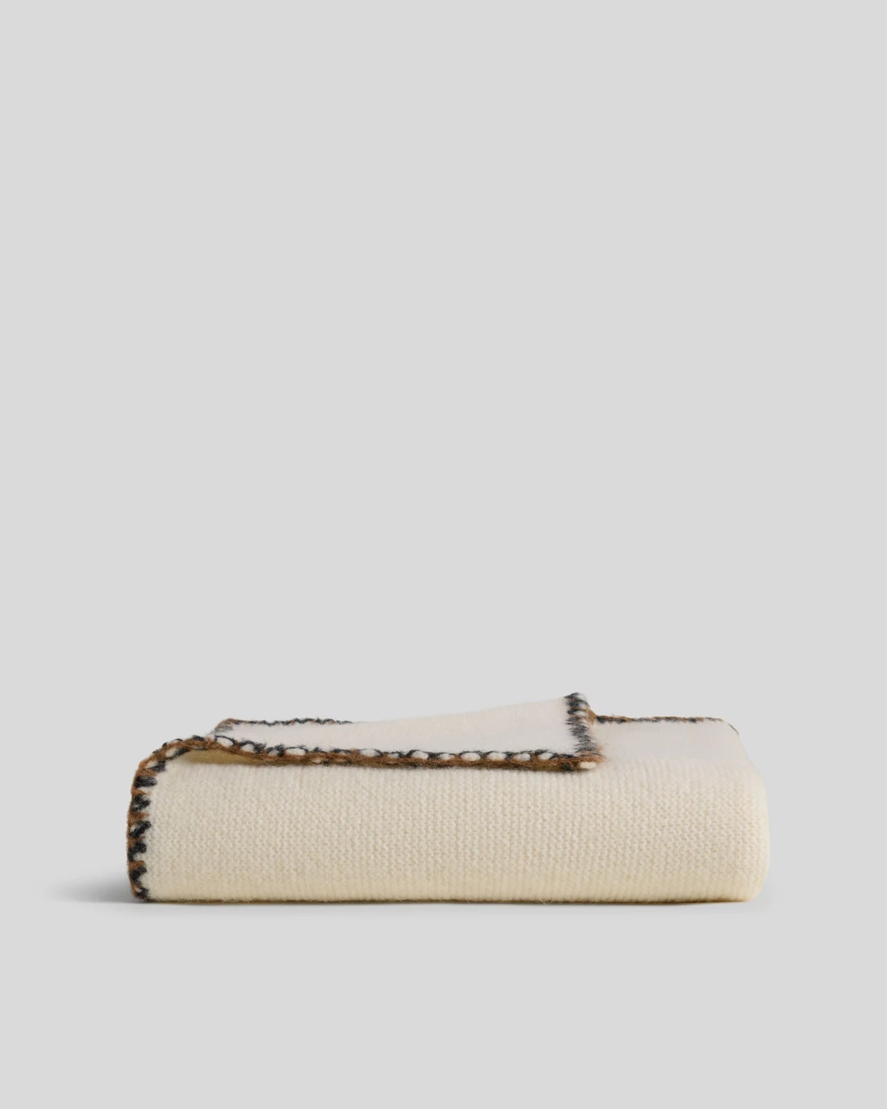 Alpine Alpaca Throw (Cream) by Parachute Home.
