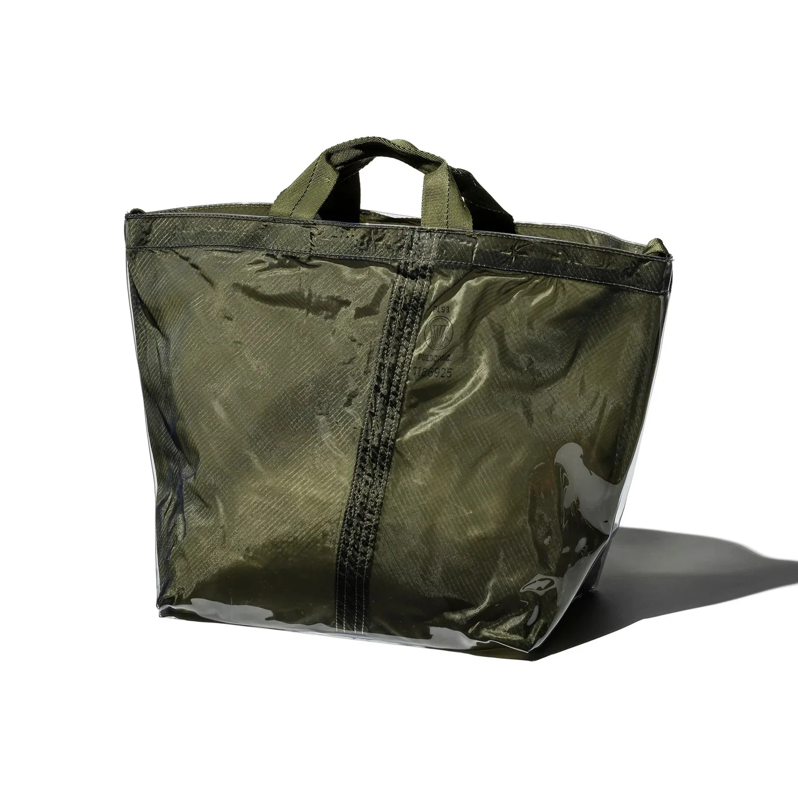 Covered Parachute Shoulder Bag - Olive by Puebco.