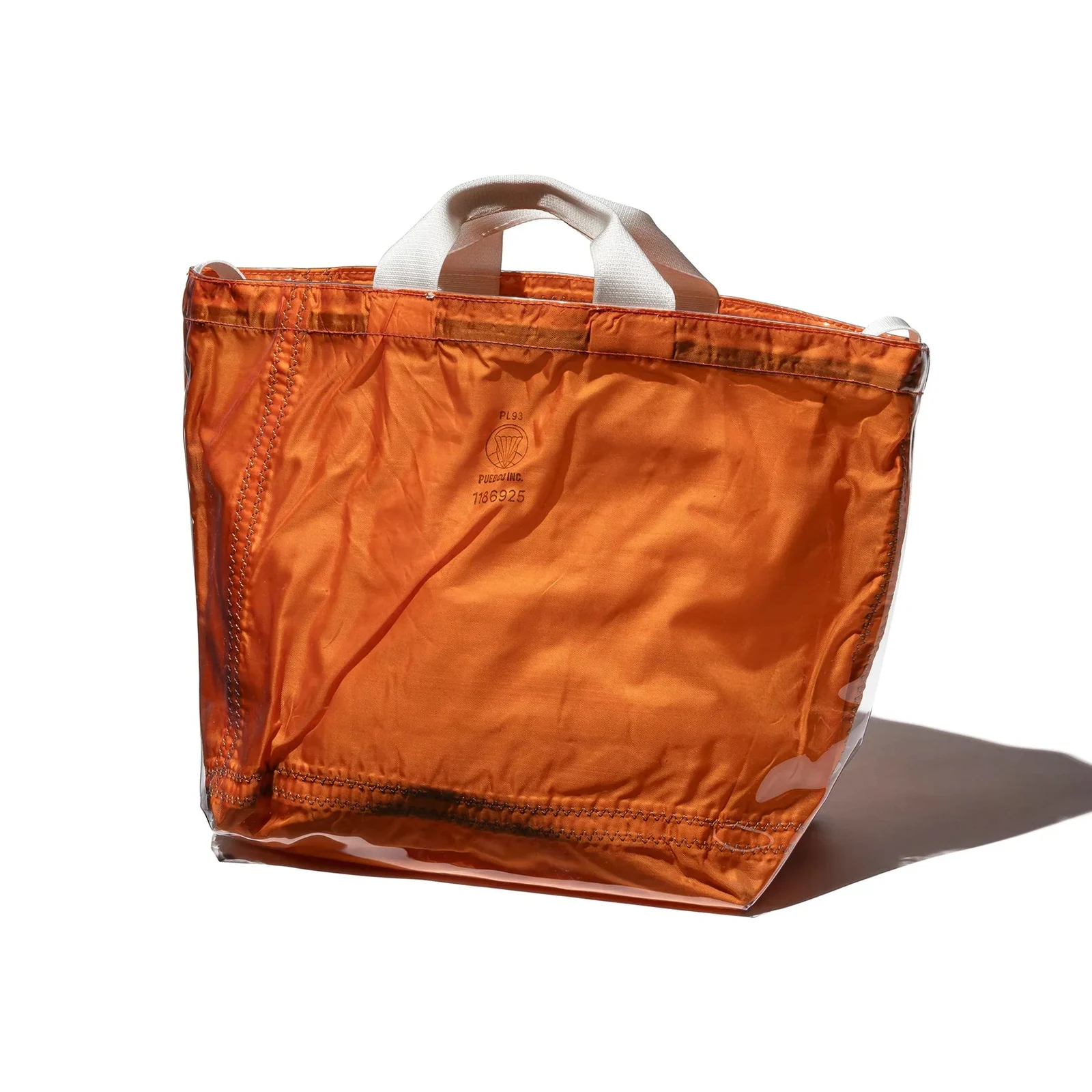 Covered Parachute Shoulder Bag - Orange by Puebco.
