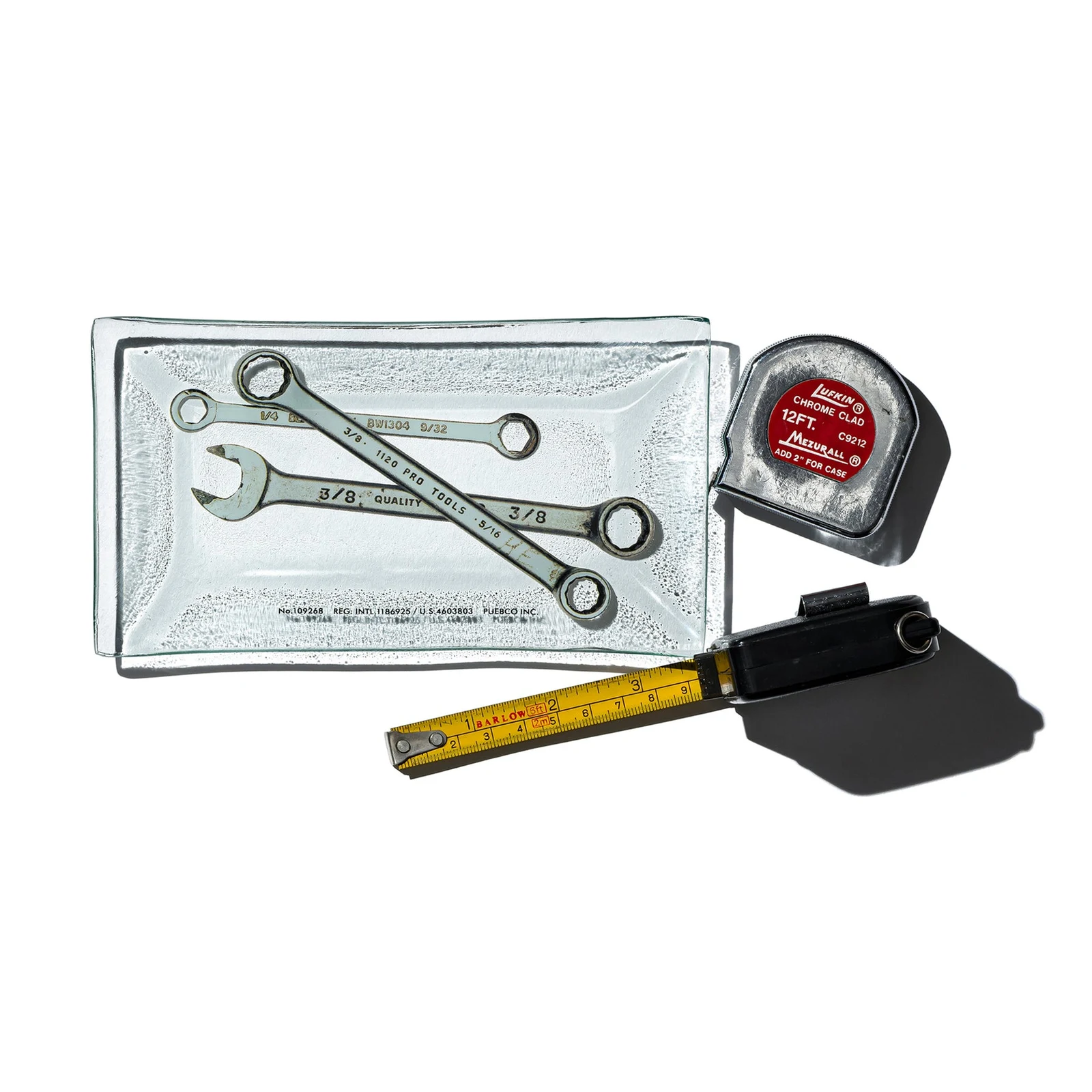 PRINTED GLASS TRAY / Tool by Puebco.