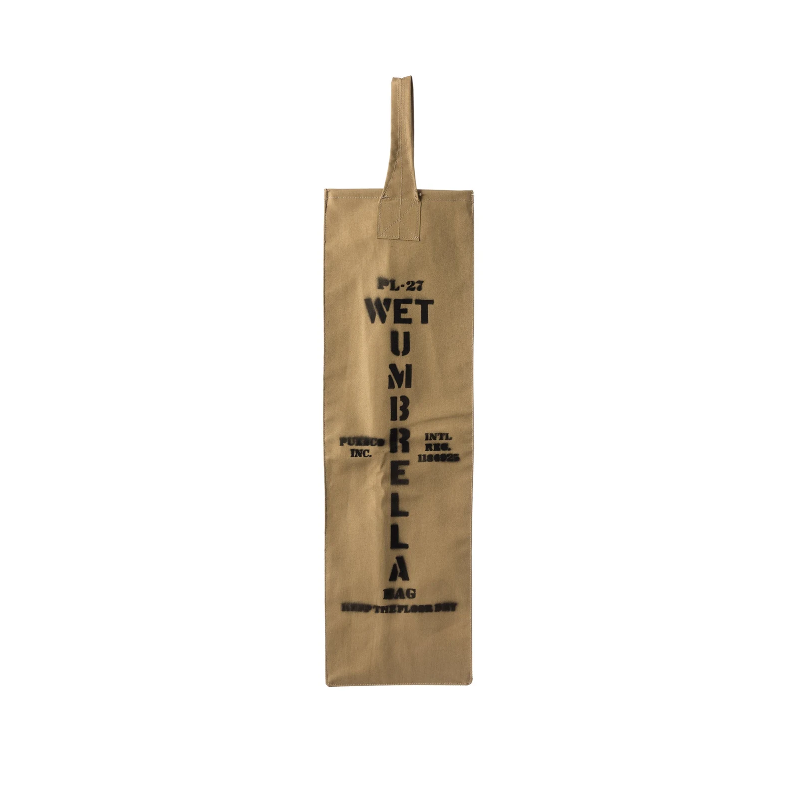 RUBBERIZED FABRIC UMBRELLA BAG by Puebco.