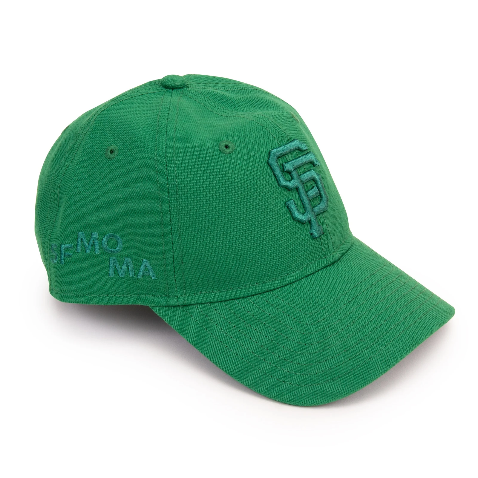 SFMOMA x New Era SF Giants Adjustable Hat: Green by NEW ERA CAP GLOBAL LLC.