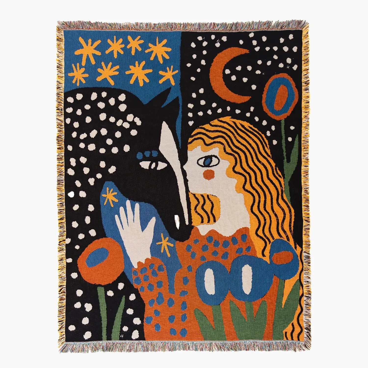 Alma Throw by Enikő Katalin Eged.