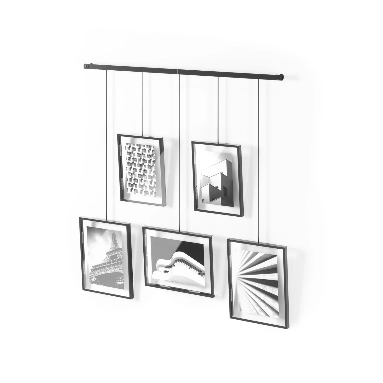 Exhibit Wall Picture Frames, Set of 5 by UMBRA.