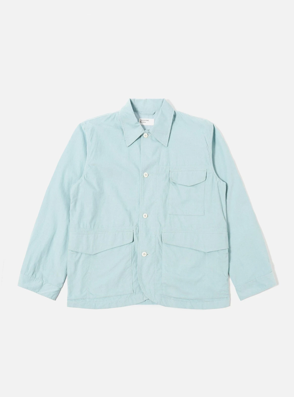Aqua Organic Fine Cord Duty Jacket by Universal Works.