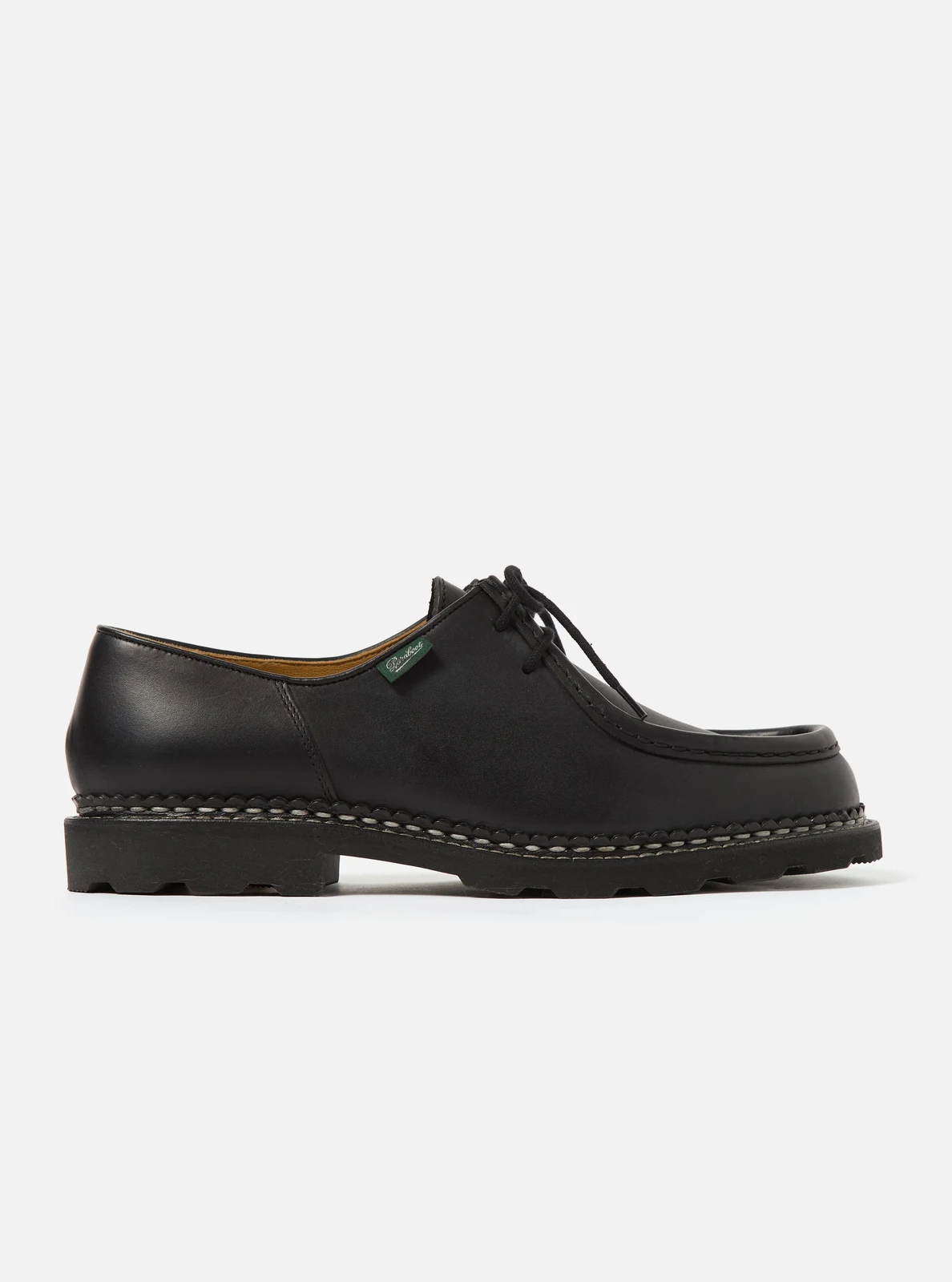 Paraboot Black Leather Michael Marche II by Paraboot.